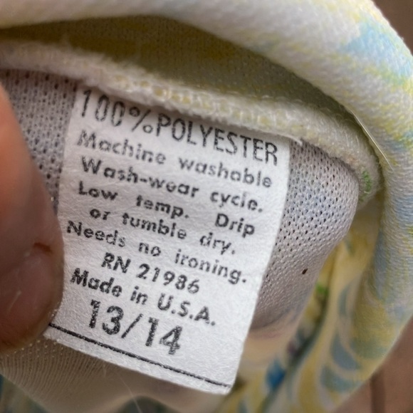 1970’s polyester women’s shirt with early 19th C sketch Tara Gone with the Wind - Picture 11 of 11